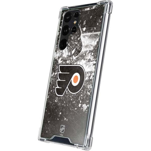 NHL Philadelphia Flyers Frozen Galaxy S23 Ultra Clear Case