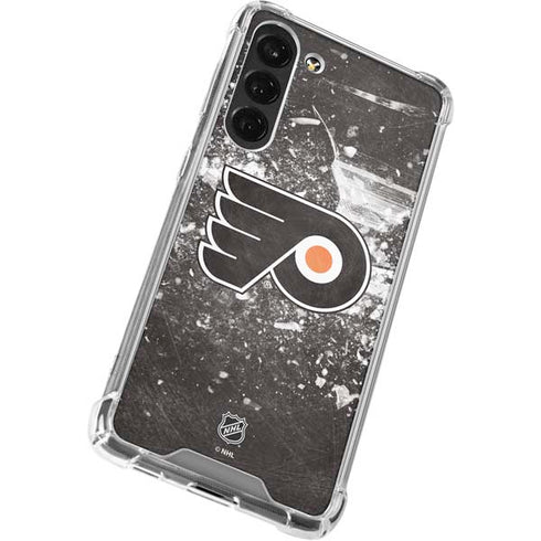 NHL Philadelphia Flyers Frozen Galaxy S24 FE Clear Case