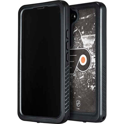 NHL Philadelphia Flyers Frozen Galaxy S24 Waterproof Case