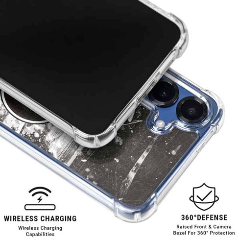 NHL Philadelphia Flyers Frozen Galaxy S25 FE Clear Case