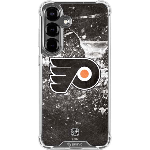 NHL Philadelphia Flyers Frozen Galaxy S26 Clear Case
