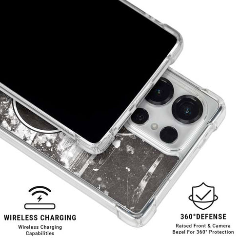 NHL Philadelphia Flyers Frozen Galaxy S26 Ultra Clear Case