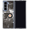 NHL Philadelphia Flyers Frozen Galaxy Z Fold5 5G Clear Case