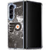 NHL Philadelphia Flyers Frozen Galaxy Z Fold5 5G Clear Case