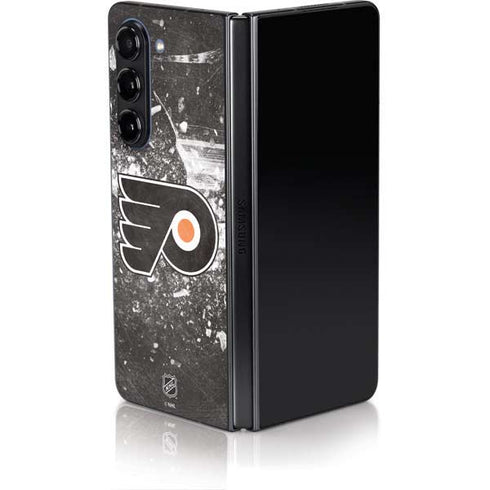 NHL Philadelphia Flyers Frozen Galaxy Z Fold5 5G Skin