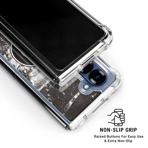 NHL Philadelphia Flyers Frozen Galaxy Z Fold6 Clear Case