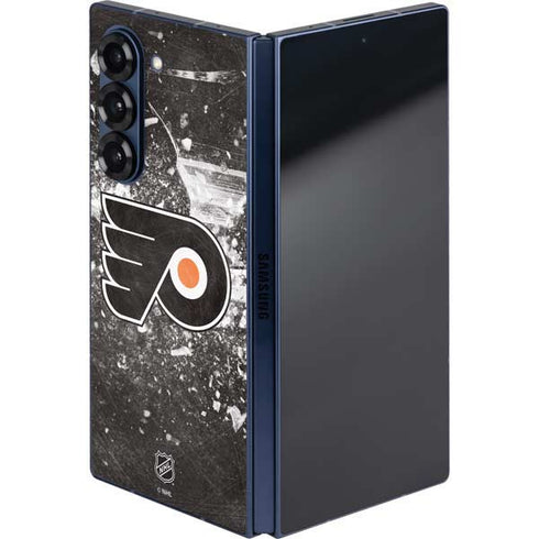 NHL Philadelphia Flyers Frozen Galaxy Z Fold6 Skin