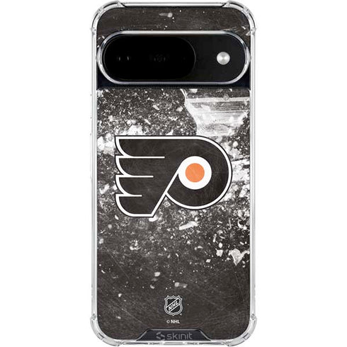 NHL Philadelphia Flyers Frozen Google Pixel 10 Clear Case