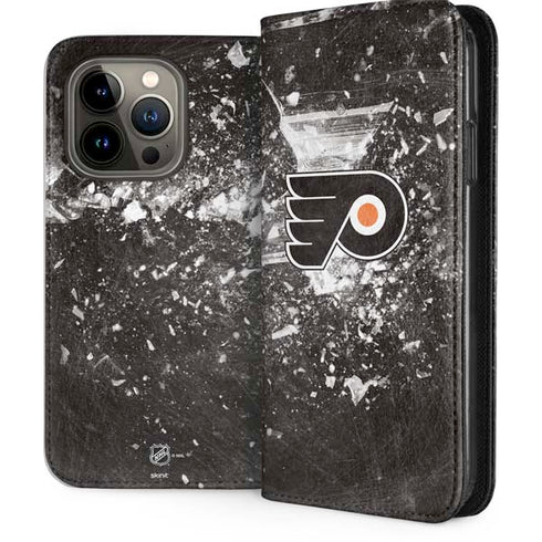 NHL Philadelphia Flyers Frozen iPhone 13 Pro Folio Case