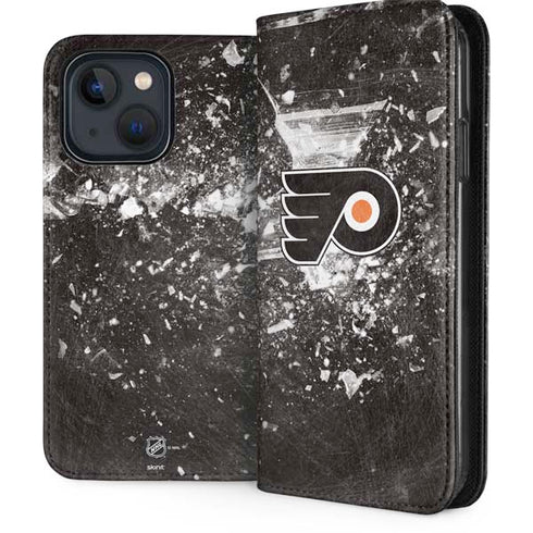 NHL Philadelphia Flyers Frozen iPhone 14 Folio Case
