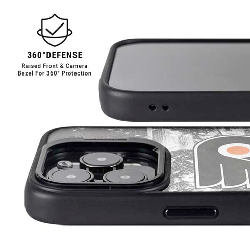 NHL Philadelphia Flyers Frozen iPhone 14 Pro Kickstand Case