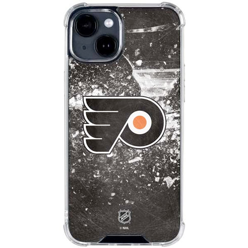 NHL Philadelphia Flyers Frozen iPhone 15 Clear Case