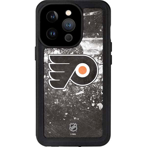 NHL Philadelphia Flyers Frozen iPhone 15 Pro Waterproof Case