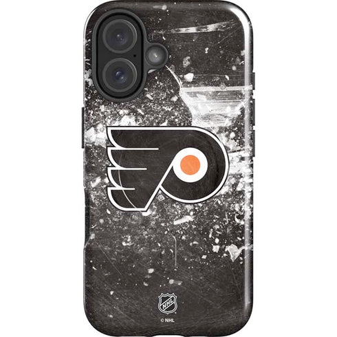 NHL Philadelphia Flyers Frozen iPhone 16 Plus Magsafe Impact Case