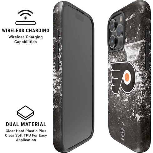 NHL Philadelphia Flyers Frozen iPhone 16 Pro Magsafe Impact Case