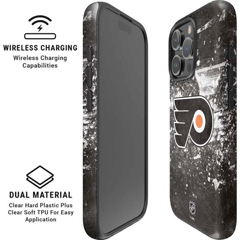 NHL Philadelphia Flyers Frozen iPhone 16 Pro Max Magsafe Impact Case
