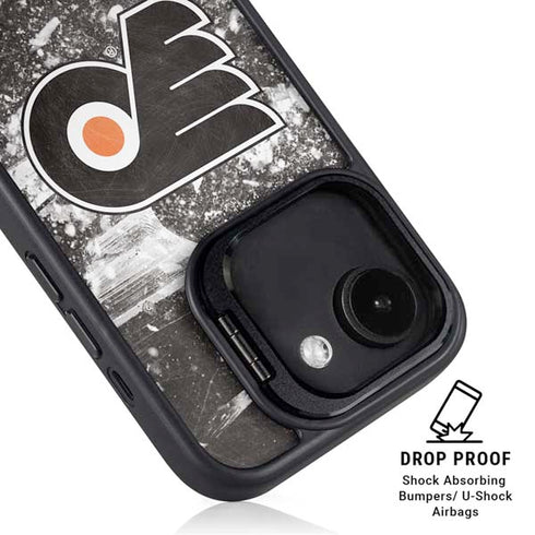 NHL Philadelphia Flyers Frozen iPhone 16e Kickstand Case
