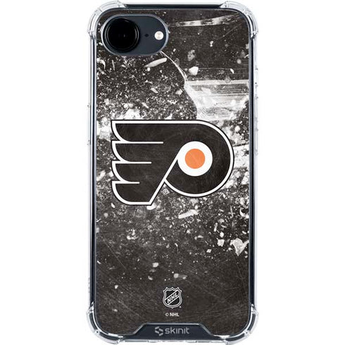 NHL Philadelphia Flyers Frozen iPhone 16e Clear Case
