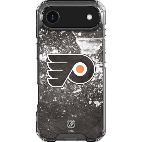 NHL Philadelphia Flyers Frozen iPhone 17 Air Clear Case