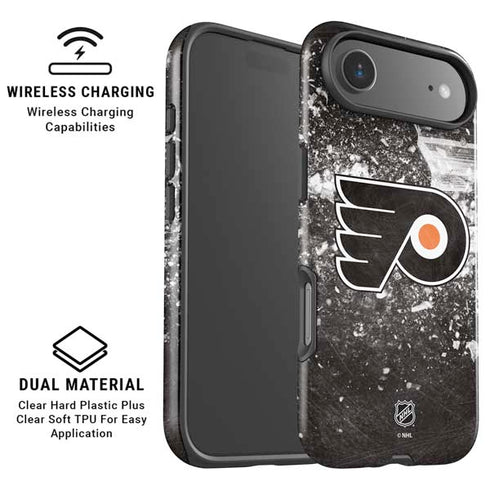 NHL Philadelphia Flyers Frozen iPhone 17 Air Magsafe Impact Case