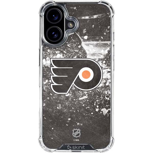 NHL Philadelphia Flyers Frozen iPhone 17 Clear Case
