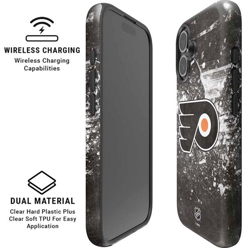 NHL Philadelphia Flyers Frozen iPhone 17 Magsafe Impact Case
