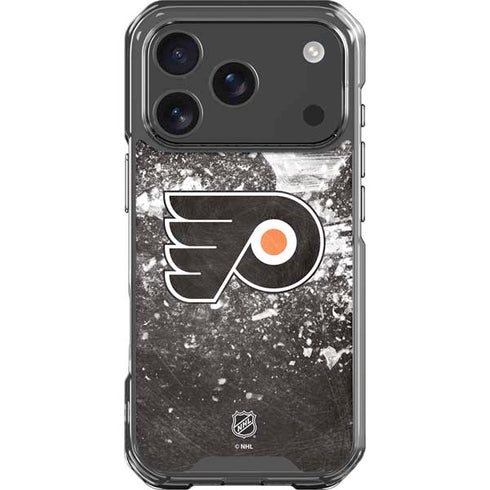 NHL Philadelphia Flyers Frozen iPhone 17 Pro Clear Case