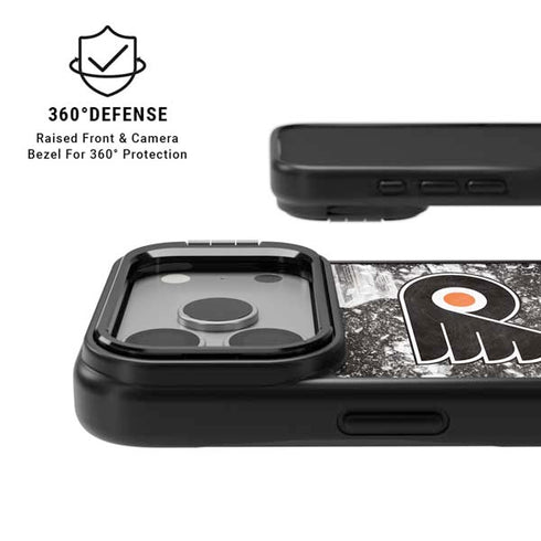 NHL Philadelphia Flyers Frozen iPhone 17 Pro Max Kickstand Case