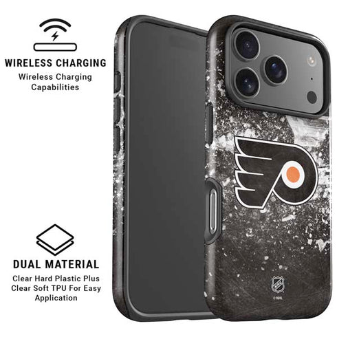 NHL Philadelphia Flyers Frozen iPhone 17 Pro Max Magsafe Impact Case