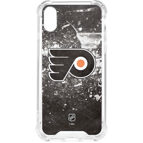NHL Philadelphia Flyers Frozen iPhone XS Clear Case