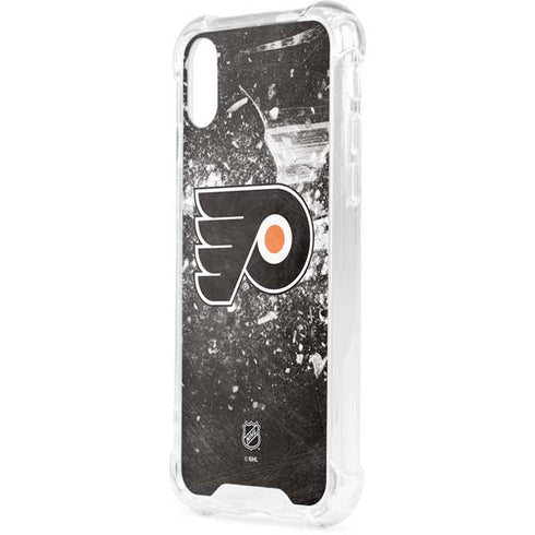 NHL Philadelphia Flyers Frozen iPhone XS Clear Case