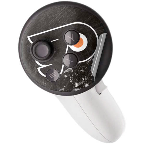 NHL Philadelphia Flyers Frozen Meta Quest 3S Skin