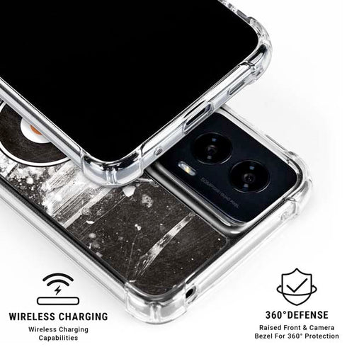 NHL Philadelphia Flyers Frozen Moto G Power 5G (2024) Clear Case