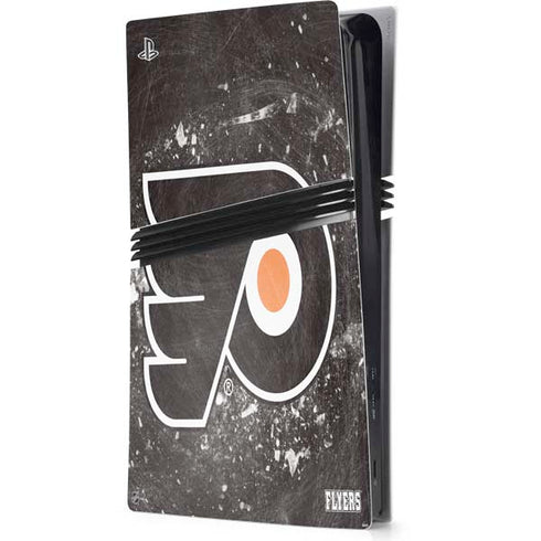 NHL Philadelphia Flyers Frozen PS5 Pro Console Skin