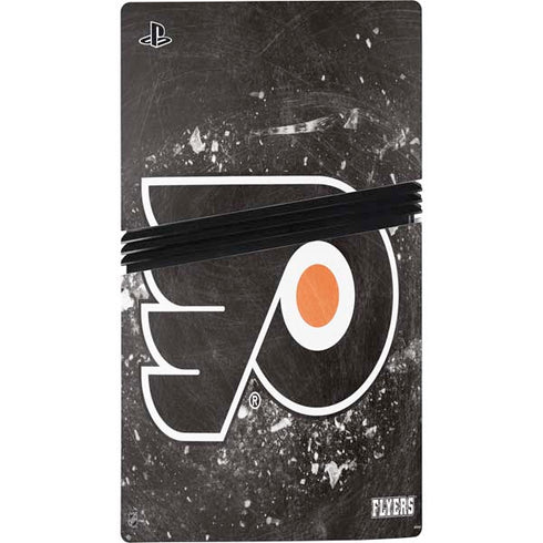 NHL Philadelphia Flyers Frozen PS5 Pro Disk Console Skin