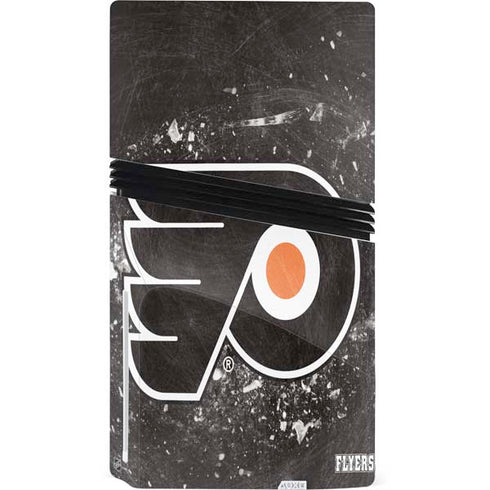 NHL Philadelphia Flyers Frozen PS5 Pro Disk Console Skin