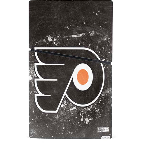 NHL Philadelphia Flyers Frozen PS5 Slim Digital Edition Console Skin