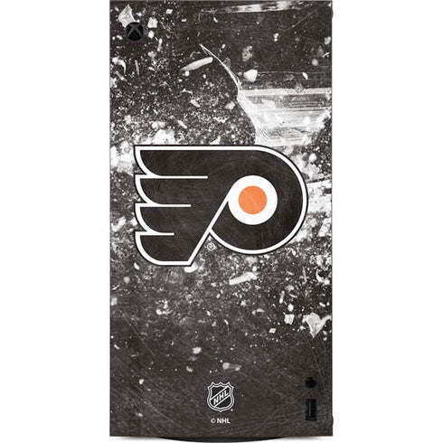 NHL Philadelphia Flyers Frozen XBox Series X Digital Edition Console Skin