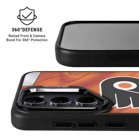 NHL Philadelphia Flyers Jersey Galaxy S24 Plus Kickstand Case