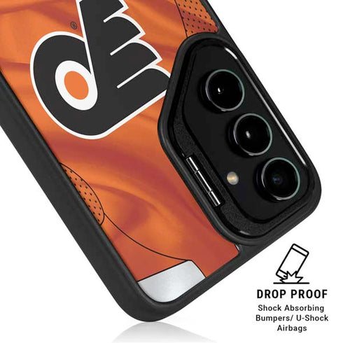 NHL Philadelphia Flyers Jersey Galaxy S25 Plus Kickstand Case