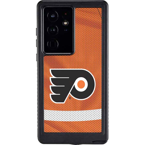 NHL Philadelphia Flyers Jersey Galaxy S24 Ultra Waterproof Case