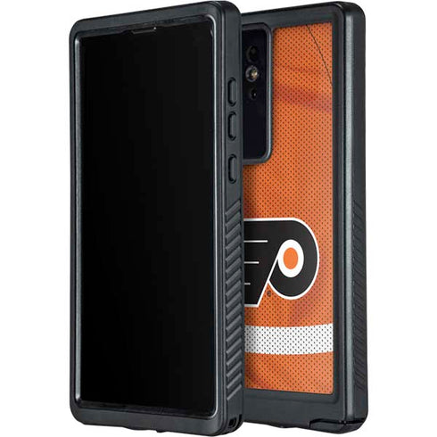 NHL Philadelphia Flyers Jersey Galaxy S24 Ultra Waterproof Case