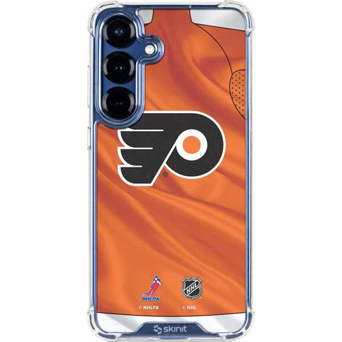NHL Philadelphia Flyers Jersey Galaxy S25 Clear Case