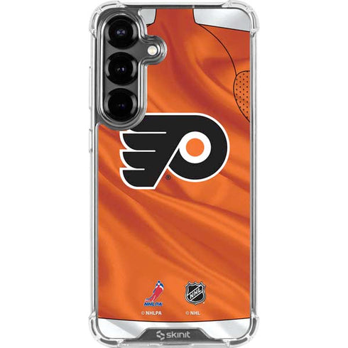 NHL Philadelphia Flyers Jersey Galaxy S26 Clear Case