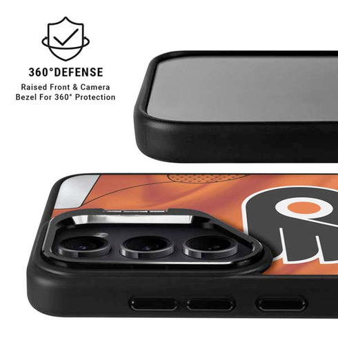 NHL Philadelphia Flyers Jersey Galaxy S26 Kickstand Case