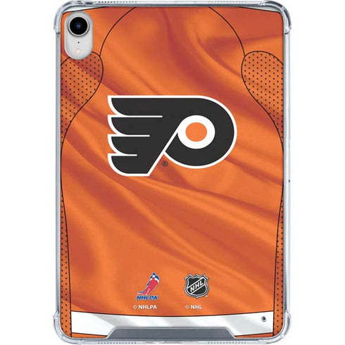 NHL Philadelphia Flyers Jersey iPad 11th Gen (2025) Clear Case