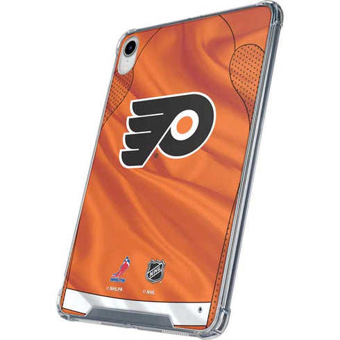 NHL Philadelphia Flyers Jersey iPad 11th Gen (2025) Clear Case