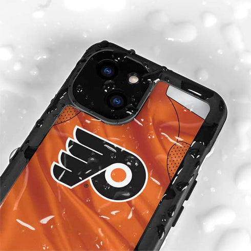 NHL Philadelphia Flyers Jersey iPhone 15 Plus Waterproof Case