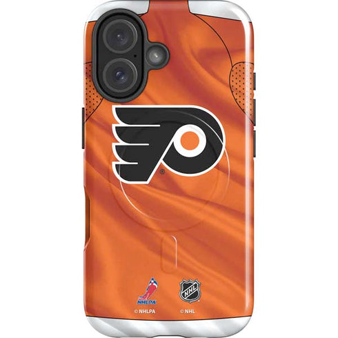 NHL Philadelphia Flyers Jersey iPhone 16 Magsafe Impact Case