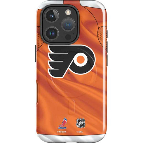 NHL Philadelphia Flyers Jersey iPhone 16 Pro Max Magsafe Impact Case